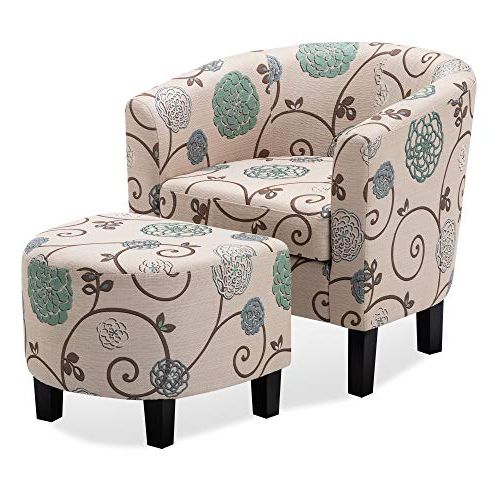 Danny Barrel Chairs (set Of 2) Throughout Well Liked Accent Chair And Ottoman Sets Under $200 – Homeluf (View 21 of 30)