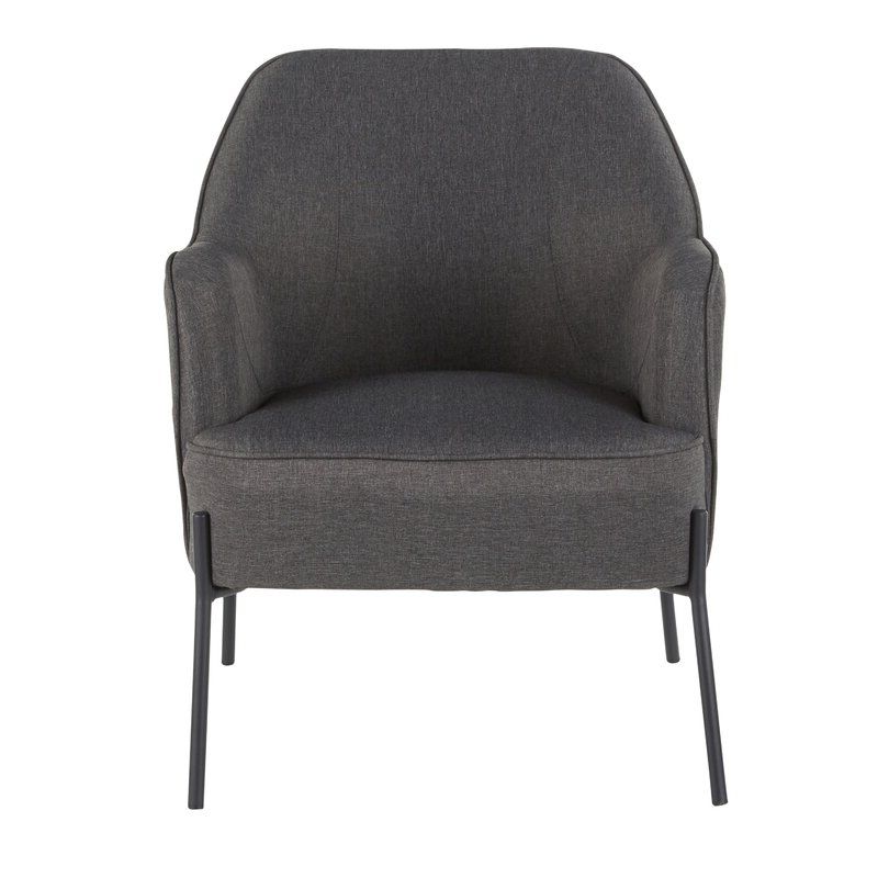 Embrey Armchair Pertaining To Most Recently Released Hanner Polyester Armchairs (View 18 of 30)