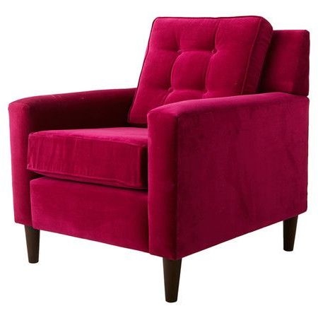 Favorite Farrah Velvet Arm Chair (View 4 of 30)