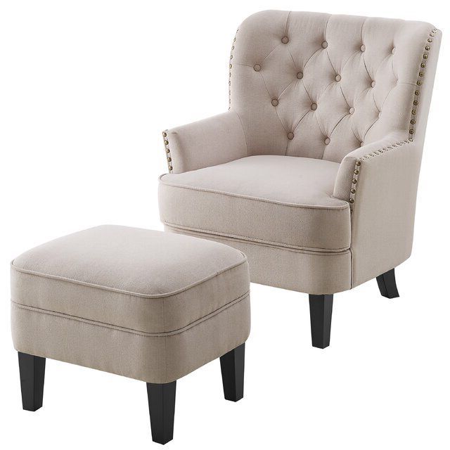 Favorite Pin On Bedroom Chair Ideas Within Michalak Cheswood Armchairs And Ottoman (View 7 of 30)