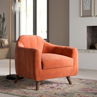 Focht Armchairs Throughout Widely Used Mistanatm Boevange Sur Attert Armchair Mistana Upholstery Color: Stax Rust (View 26 of 30)