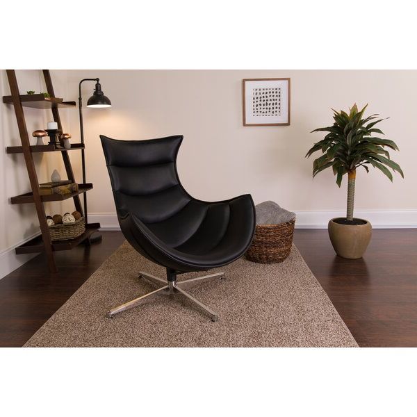 Leather Cocoon Chair Intended For Famous Brookhhurst Avina Armchairs (View 28 of 30)