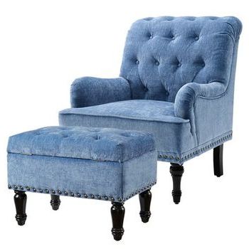 Michalak Cheswood 23" Armchair And Ottoman – Wayfair Intended For Most Current Michalak Cheswood Armchairs And Ottoman (View 12 of 30)
