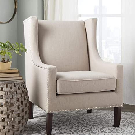Most Popular Chagnon Wingback Chairs For Amazon: Chagnon Wingback Chair: Home & Kitchen (View 1 of 30)