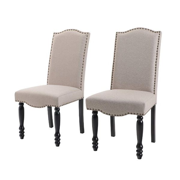 Most Up To Date Madison Avenue Tufted Cotton Upholstered Dining Chairs (set Of 2) Pertaining To Avenue Six Tufted Chair (View 1 of 30)