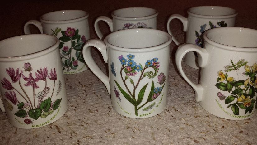 Most Up To Date Portmeirion Armchairs For Set Of 6 9oz Breakfast Mug Portmeirion Botanic Garden (View 25 of 30)