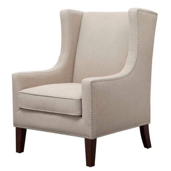 Newest Chagnon Wingback Chair – Wayfair Within Chagnon Wingback Chairs (View 7 of 30)