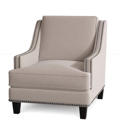 Polyester Blend Armchairs In Well Known Wayfair Custom Upholstery™ Paige 34" W Polyester Blend Down (View 8 of 30)