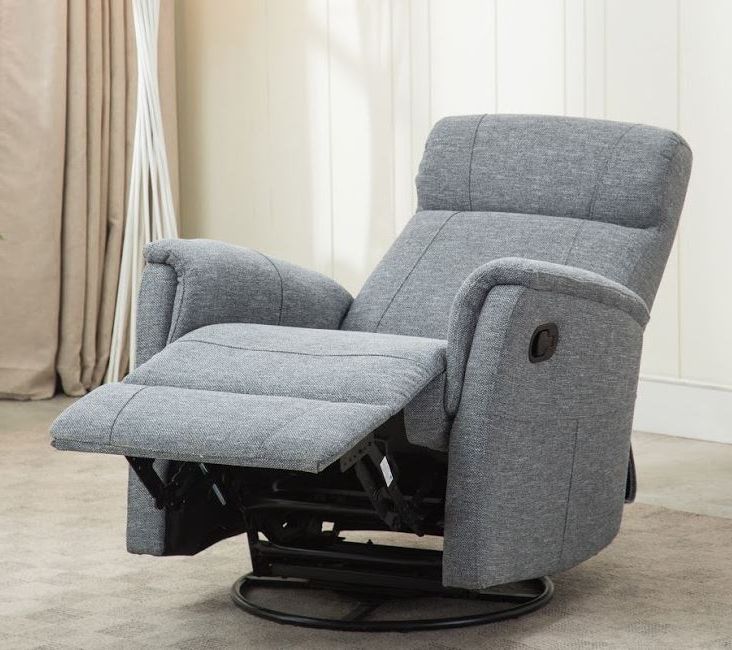 Popular Marley Swivel Recliner Armchair Throughout Dara Armchairs (View 21 of 30)