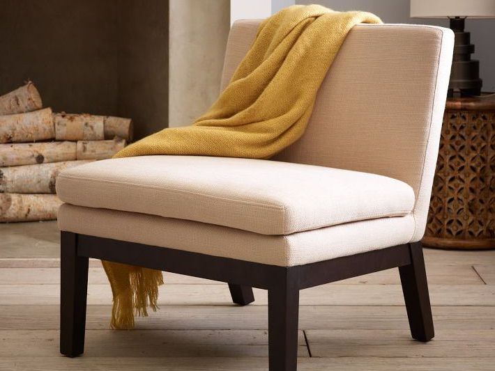The Slipper Chair: Ubiquitous And Useful Intended For Favorite Armless Upholstered Slipper Chairs (View 9 of 30)