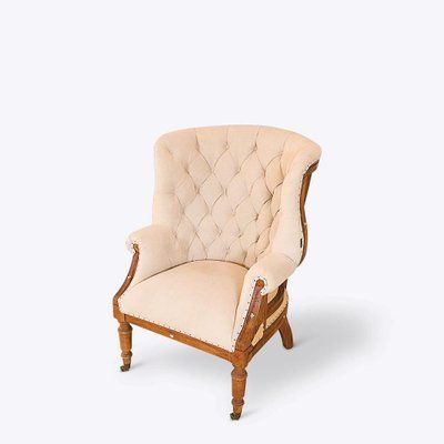 Widely Used Busti Wingback Chairs Pertaining To Hampton Deconstructed Wingback Armchair (View 30 of 30)