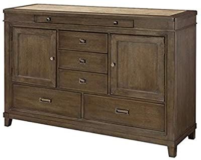 2020 Amazon – Arts & Crafts Cottage Oak Buffethome With Regard To Brentley 54" Wide 1 Drawer Sideboards (View 21 of 30)