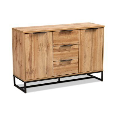 Allmodern Intended For Well Known Annabella 54" Wide 3 Drawer Sideboards (View 7 of 30)