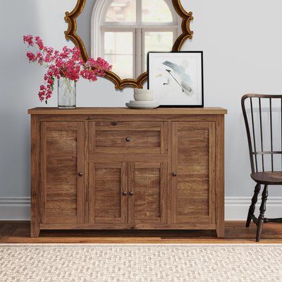 Annabella 54" Wide 3 Drawer Sideboards With Famous Sideboards & Buffet Tables (View 11 of 30)