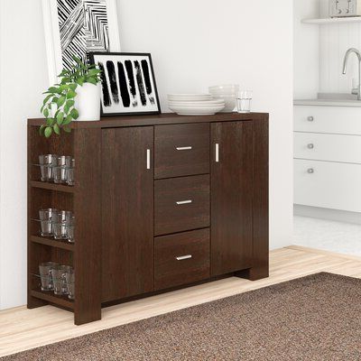 Best And Newest Daisi 50" Wide 2 Drawer Sideboards Inside Solid Wood Sideboards & Buffets You'll Love In  (View 10 of 30)