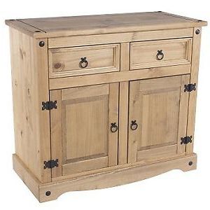 Corona Pine Home Living Room Furniture Small 2 Door 2 Inside Most Popular Bruin 56" Wide 2 Drawer Sideboards (View 16 of 30)