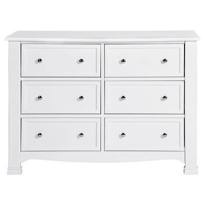 Davinci Kalani 6 Drawer Double Wide Dresser – White (View 26 of 30)
