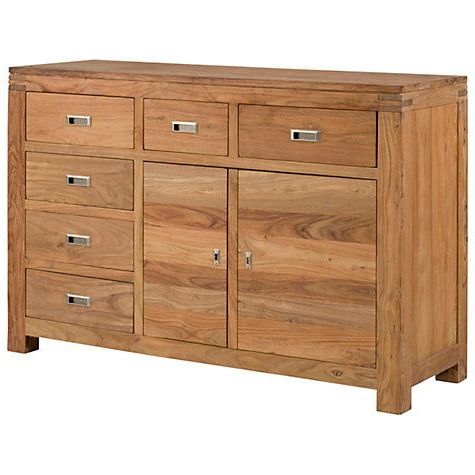 Desirae 48" Wide 2 Drawer Sideboards In Famous John Lewis Batamba Large 2 Door Sideboard With 6 Right (View 4 of 30)