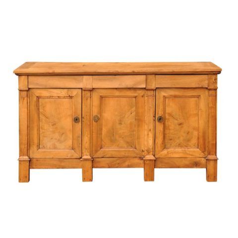 English 1860s Oak Buffet With Two Drawers, Two Doors And For Famous Milena 52" Wide 2 Drawer Sideboards (View 23 of 30)