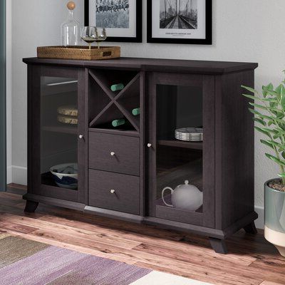 Espresso Wood Sideboards & Buffets You'll Love In 2020 With Popular 43.97" Wide Pine Wood Drawer Servers (Photo 6 of 30)