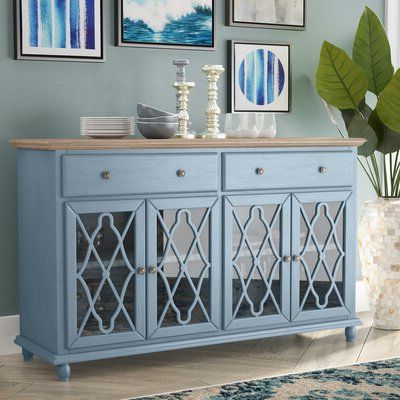 Favorite Annabella 54" Wide 3 Drawer Sideboards Intended For Sideboards & Buffet Tables You'll Love In  (View 12 of 30)