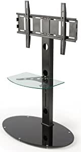 Favorite Khia Tv Stands For Tvs Up To 60" With Regard To Amazon: Glass Lcd Tv Stand For A 26 To 60 Inch Monitor (View 20 of 30)