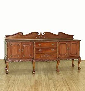 Frida 71" Wide 2 Drawer Sideboards Pertaining To Current Amazon : 8ft Vintage Solid Mahogany Chippendale  (View 17 of 30)