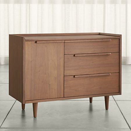 Fugate 48" Wide 4 Drawer Credenzas Throughout Fashionable Tate 3 Drawer Chest + Reviews (View 8 of 30)
