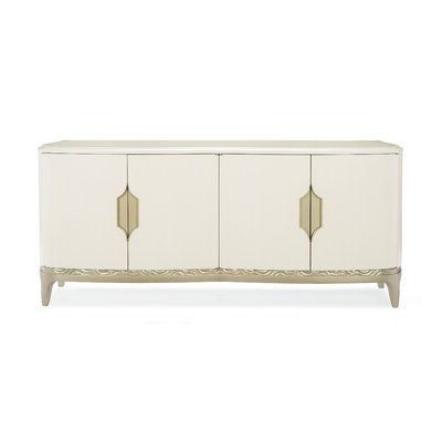 Ivan 58" Wide 3 Drawer Acacia Wood Sideboard – Vozeli Regarding Most Current Fahey 58" Wide 3 Drawer Acacia Wood Sideboards (Photo 21 of 30)