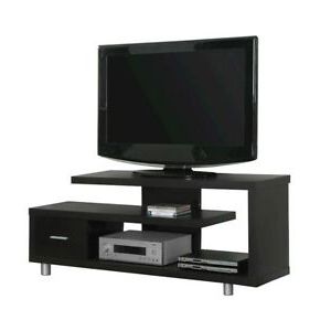 Khia Tv Stands For Tvs Up To 60" Pertaining To Well Known Indigo Home Tv Stand, 60"l, Cappuccino With 1 Drawer (Photo 30 of 30)