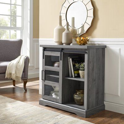 Latest 43.97" Wide Pine Wood Drawer Servers Regarding Grey Sideboards & Buffets You'll Love In 2020 (Photo 18 of 30)
