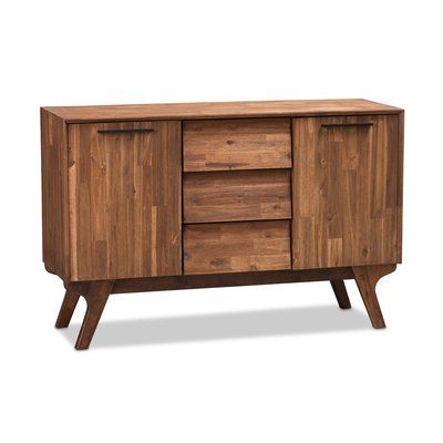 Miruna 63" Wide Wood Sideboards Throughout Well Known Modern Sideboards + Buffets (View 10 of 30)