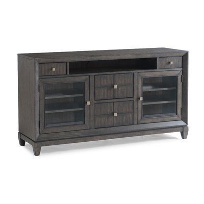Most Current Whittier Tv Stands For Tvs Up To 60" Pertaining To Ivy Bronx Amabilia Solid Wood Tv Stand For Tvs Up To  (View 3 of 30)