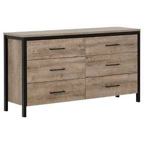 Most Up To Date Bedlington Sideboards Intended For Munich Dresser – Weathered Oak – South Shore (with Images (View 13 of 30)