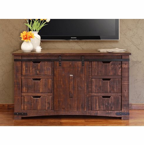 Pueblo 60 Inch Tv Stand Throughout Latest Khia Tv Stands For Tvs Up To 60" (View 6 of 30)