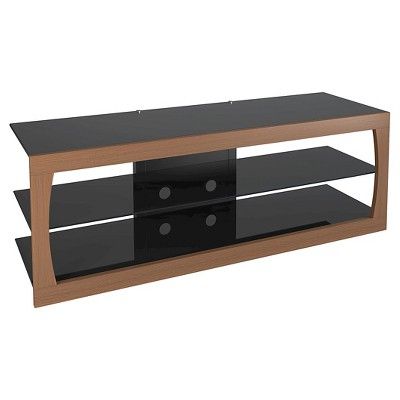 Recent Santa Lana Tv Stand For Tvs – Brown (65) – Corliving Within Dallas Tv Stands For Tvs Up To 65" (View 14 of 30)