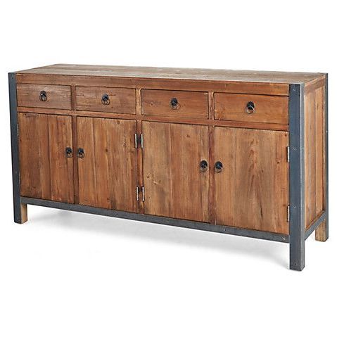 Reclaimed Wood With Well Liked Chouchanik 46 Wide 4 Drawer Sideboards (View 8 of 30)