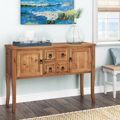 Rustic & Farmhouse Sideboards, Buffets & Buffet Tables You With Regard To Most Popular Annabella 54" Wide 3 Drawer Sideboards (View 15 of 30)