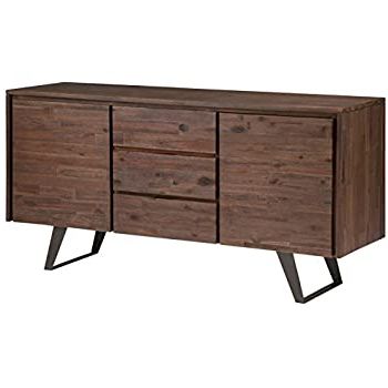 Trendy Amazon – Simpli Home Axclry 10 Lowry Solid Acacia Wood With Regard To Myndi 60" Wide Sideboards (Photo 21 of 30)