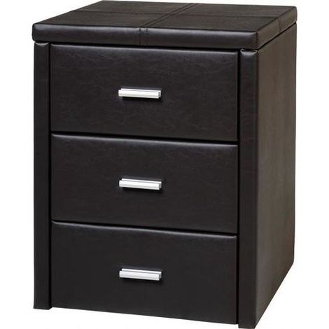 Trendy Hargrove 72" Wide 3 Drawer Mango Wood Sideboards In Bedside Tables (View 28 of 30)