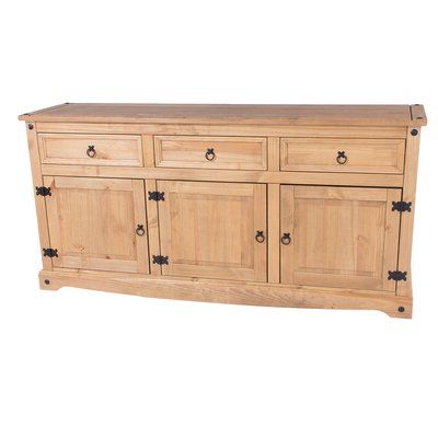 Wayfair With Regard To Fahey 58" Wide 3 Drawer Acacia Wood Sideboards (View 22 of 30)