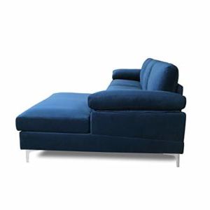 2017 Artisan Blue Sofas For Sofa Couch L Shape Sofa Settee 3 Seater Sofa With Lounge (View 4 of 10)