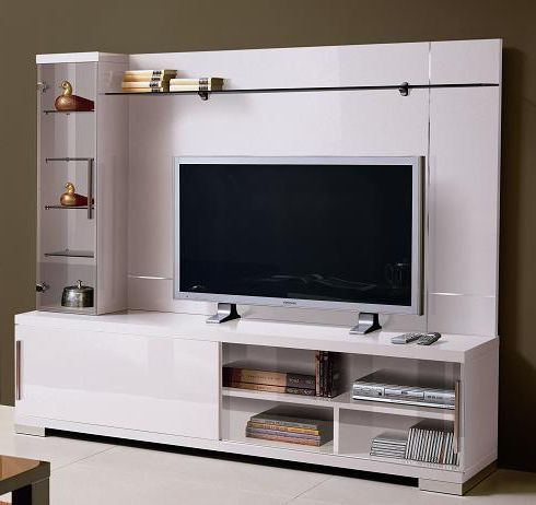 Featured Photo of 10 Ideas of Rfiver Black Tabletop Tv Stands Glass Base