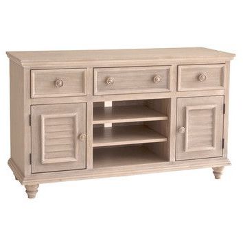 2017 Rey Coastal Chic Universal Console 2 Drawer Tv Stands Within John Boyd Designs Cape May 50 Tv Stand (Photo 2 of 7)