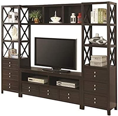 2018 Corona Grey Flat Screen Tv Unit Stands Inside Amazon: Ikea Expedit Entertainment Center Tv Stand Up (Photo 3 of 10)