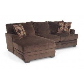 2pc Maddox Right Arm Facing Sectional Sofas With Cuddler Brown With Regard To Latest Sectional Sofas (View 8 of 10)