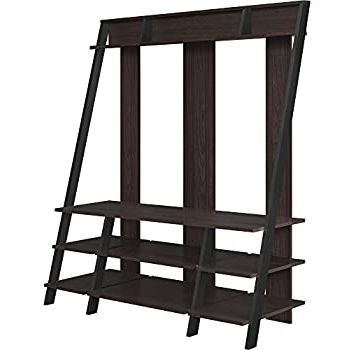 Amazon: Altra Dunnington Ladder Style Home Regarding Trendy Tiva Oak Ladder Tv Stands (Photo 9 of 10)