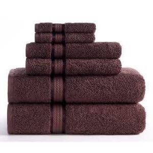 Amazon: Luxury Oversized 2pc Beach Towels, Dark Brown Regarding Widely Used 2pc Luxurious And Plush Corduroy Sectional Sofas Brown (Photo 8 of 10)