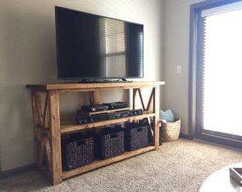 Avalene Rustic Farmhouse Corner Tv Stands Throughout 2017 Rustic Tv Stand (Photo 7 of 10)