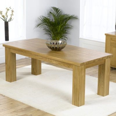 Belgravia Solid Oak 180cm Dining Table With 6 Bromley Inside Trendy Bromley Oak Tv Stands (Photo 3 of 10)